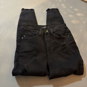 Judy Blue High Rise Black Jeans Slim Fit
